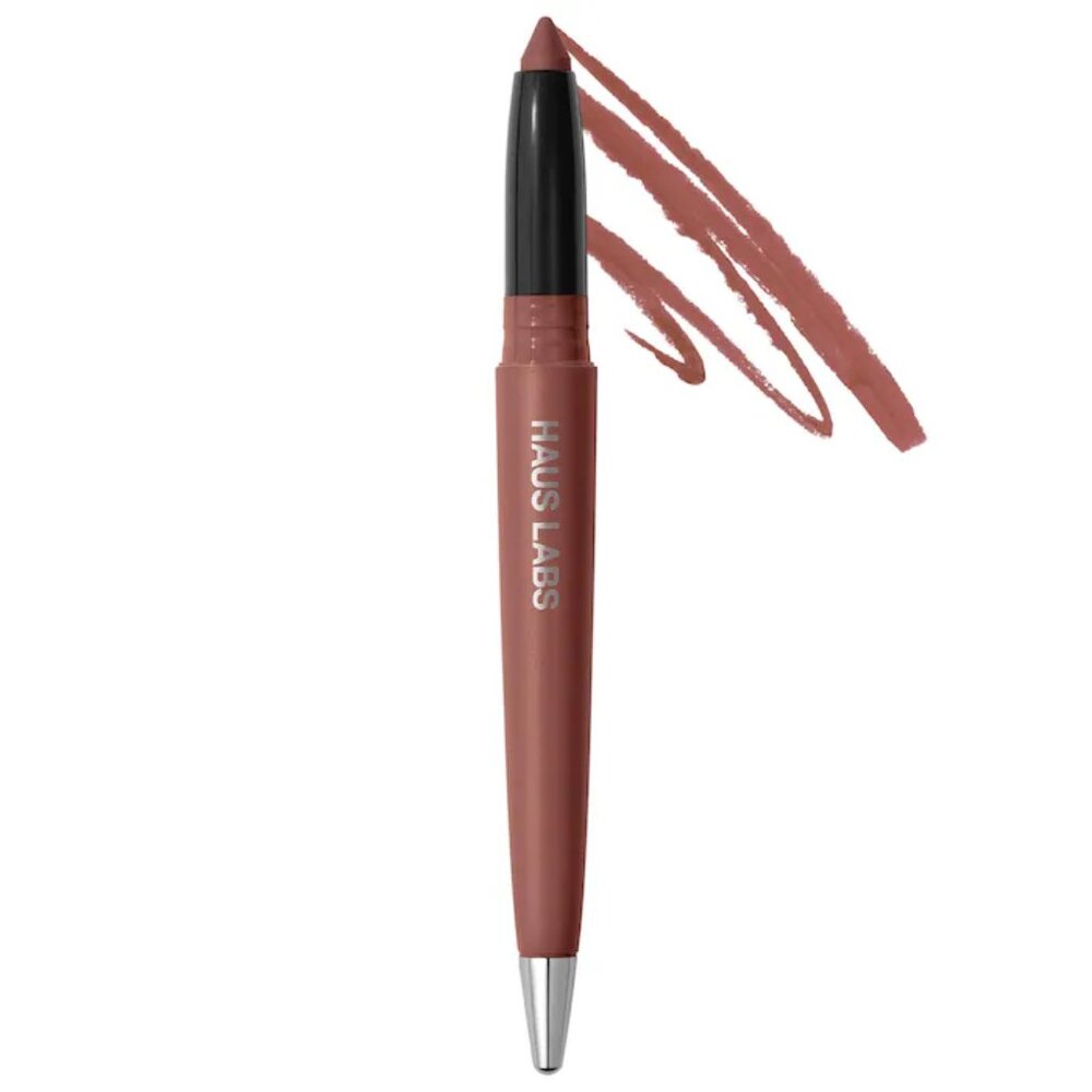 NIB ✅ Haus Labs #MAPLE MATTE Le Monster Lip Crayon Vegan Lipstick and Lip Liner